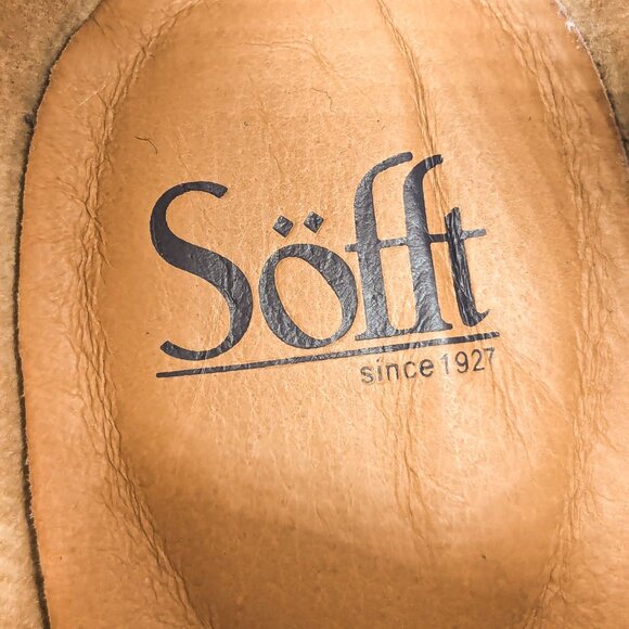 Sofft Women Emeree Taupe Waterproof Suede Flexible Ankle Boots size 11 - Picture 7 of 9